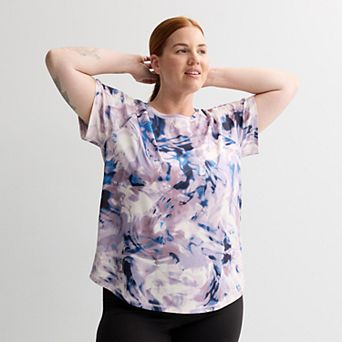 Plus Size Tek Gear® Dry Tek Short Sleeve Tee
