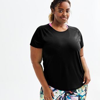 Plus Size Tek Gear® Dry Tek Short Sleeve Tee