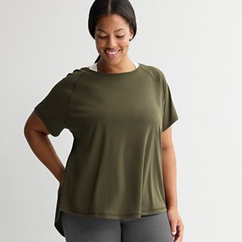 Plus Size Tek Gear® Dry Tek Short Sleeve Tee
