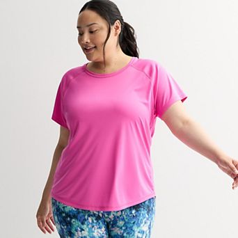 Plus Size Tek Gear® Dry Tek Short Sleeve Tee