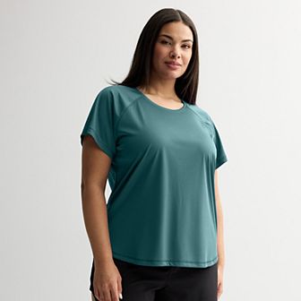 Plus Size Tek Gear® Dry Tek Short Sleeve Tee