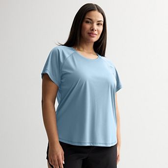 Plus Size Tek Gear® Dry Tek Short Sleeve Tee