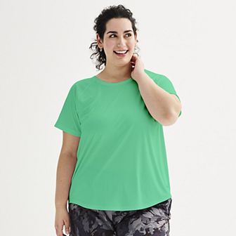 Plus Size Tek Gear® Dry Tek Short Sleeve Tee