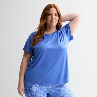 Plus Size Tek Gear® Dry Tek Short Sleeve Tee