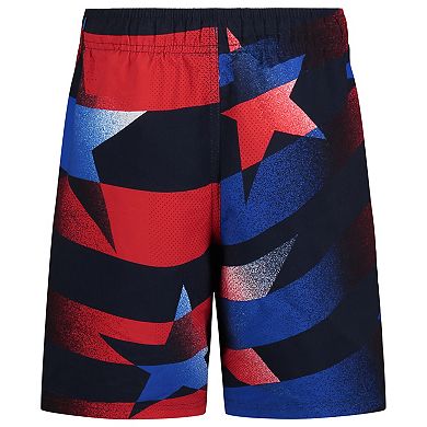 Boys 8-20 Under Armour Flag Streamer Volley Swim Trunks