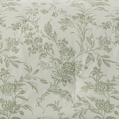 Laura Ashley Natalie Green Duvet Set