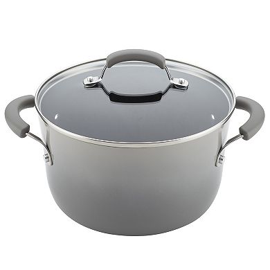 Rachael Ray Classic Brights 14-pc. Hard Enamel Nonstick Cookware & Cooking Tools Set