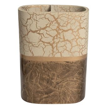 Sweet Home Parker Bath Accessory Collection Poly Resin Bathroom Toothbrush Holder