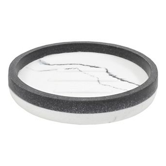 Sweet Home Marbleized Bath Accessory Collection Bathroom Soap Dish