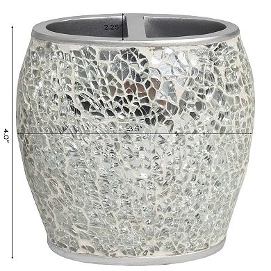 Sweet Home Glamour Bath Accessory Collection Poly Resin Bathroom Toothbrush Holder