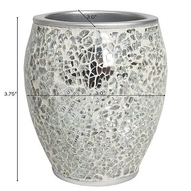 Sweet Home Glamour Bath Accessory Collection Poly Resin Bathroom Tumbler