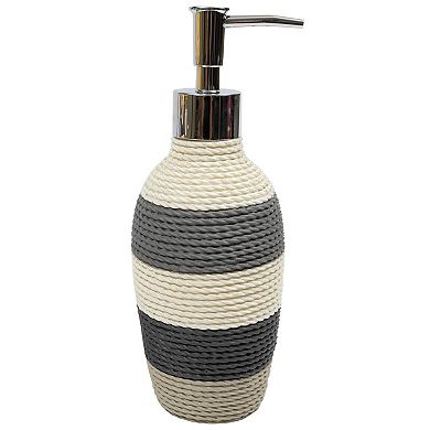 Sweet Home Twist Stripe Bath Collection 4-Piece Set