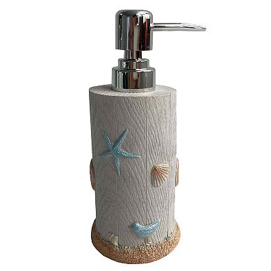 Sweet Home Ocean Star Bath Accessory Collection 4-Piece Bathroom Set