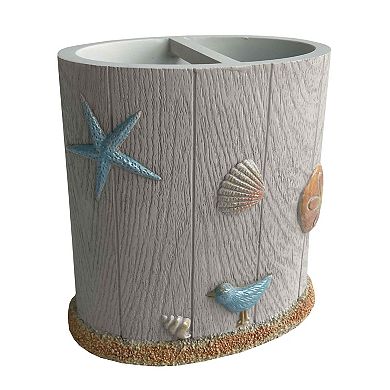 Sweet Home Ocean Star Bath Accessory Collection 4-Piece Bathroom Set