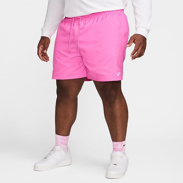 Men's Nike Club Woven Flow Shorts - Playful Pink (L)