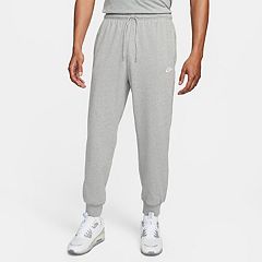 Nike Club Open Hem Sweatpants in Grey for Men