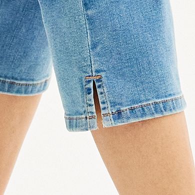 Women's Croft & Barrow® Modern Pull-On Denim Capris