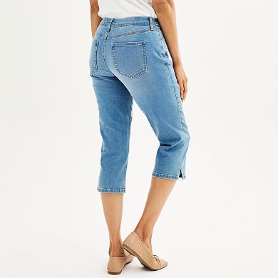 Women's Croft & Barrow® Modern Pull-On Denim Capris