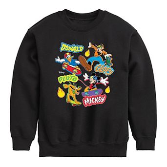 Disney's Mickey & Friends Boys 8-20 Skate Crew Fleece Sweatshirt