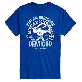 Disney's Men's Moana Ordinary Demigod Tee