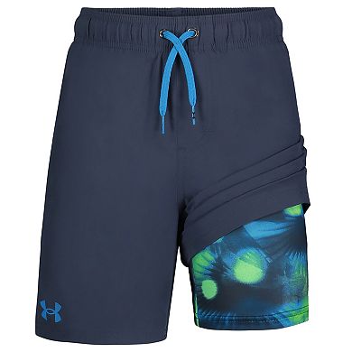 Boys 8-20 Under Armour Compression Volley Swim Shorts