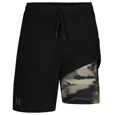 Boys 8-20 Under Armour Compression Volley Swim Shorts