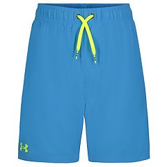 Boys ZeroXposur Surf Shorts/Swim Trunks, Size 5/6, Blue & Orange w/ Sharks