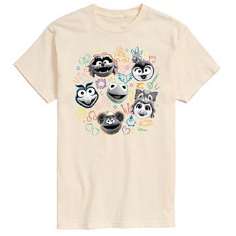 Disney's Muppet Babies Men's Faces Graphic Tee