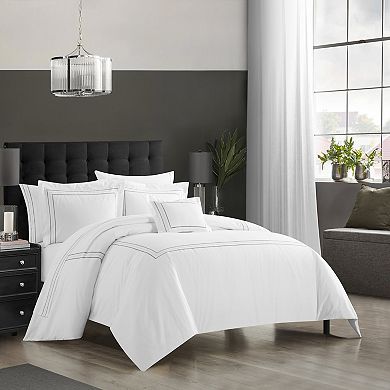 Chic Home Milos 8-Piece Comforter with Coordinating Pillow Set