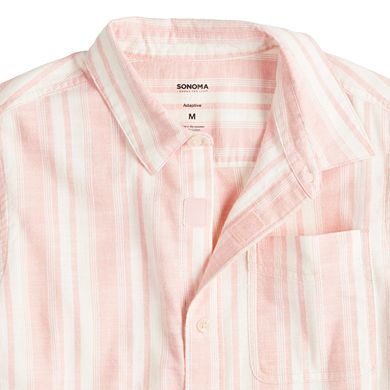 Boys 8-20 Sonoma Goods For Life?? Adaptive Easy Dressing Short Sleeve Button-Up Shirt