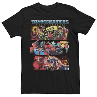 Big & Tall Transformers Rise of the Beasts Brooklyn Trio Graphic Tee