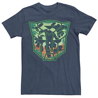Big & Tall Transformers Rise of the Beasts Jungle Autobots Logo Tee