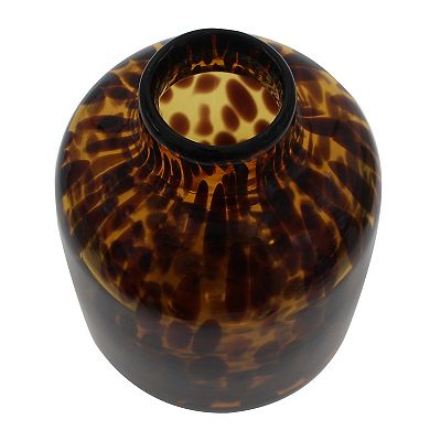 Sonoma Goods For Life® Speckled Amber Glass Bottle Neck Vase