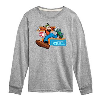Disney's Mickey & Friends Boys 8-20 Goofy Leap Long Sleeve Graphic Tee