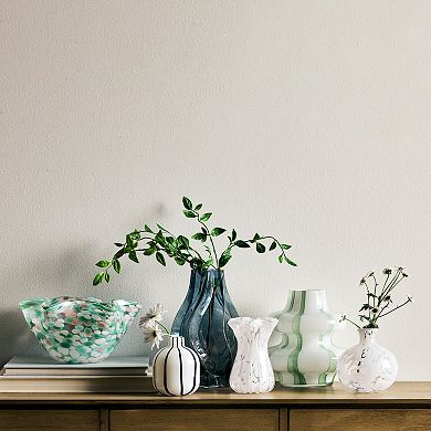 Sonoma Goods For Life® White Speckled Bulb Vase