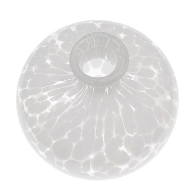Sonoma Goods For Life® White Speckled Bulb Vase