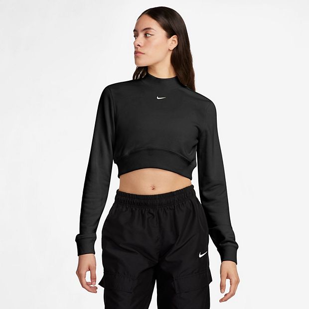 Women's Nike Sportswear Chill Terry Cropped Crewneck Top