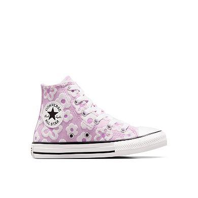 Converse Chuck Taylor All Star Little Kid Girl's Polka Doodle Platform Sneakers