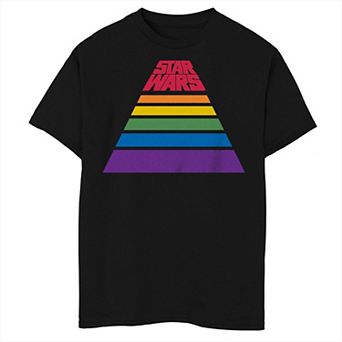 Boys Star Wars Rainbow Perspective Graphic Tee