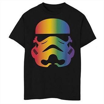 Boys Star Wars Rainbow Storm Graphic Tee