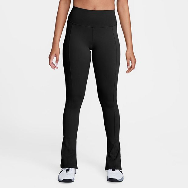 Nike Womens One High Rise Leggings - Grey