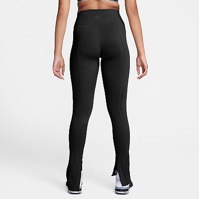 Women s Nike One High Waisted Split Hem Leggings
