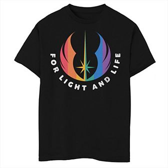 Boys Star Wars For Light And Life Graphic Tee