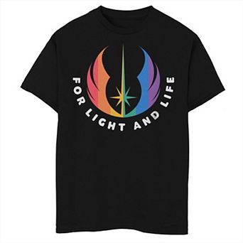 Boys Star Wars For Light And Life Graphic Tee