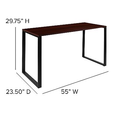 Flash Furniture Kimberly Industrial Desk