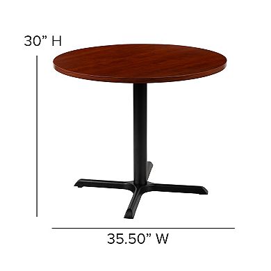 Flash Furniture Chapman Round Conference Table