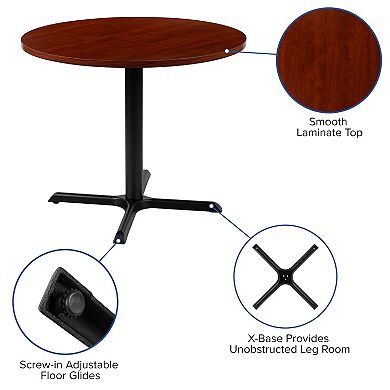 Flash Furniture Chapman Round Conference Table