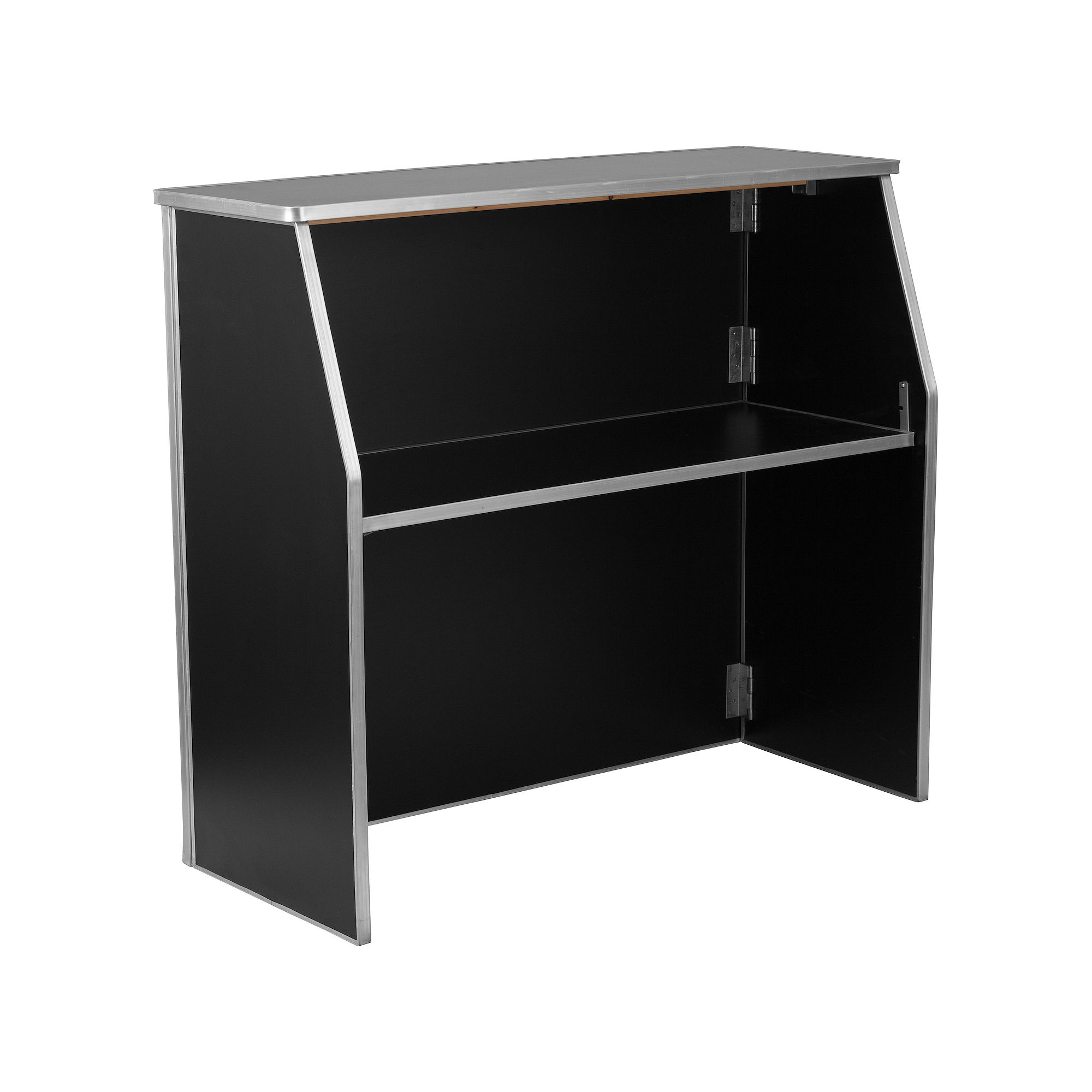 Flash Furniture Amara 4-Foot Portable Event Bar, Black