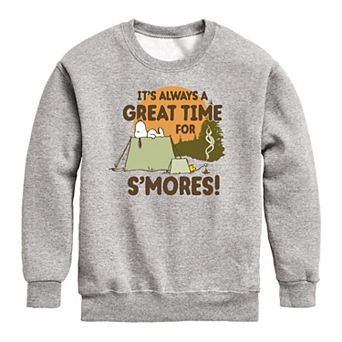 Boys 8-20 Peanuts Smores Fleece Sweatshirt