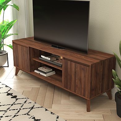 Flash Furniture Hatfield Mid-Century Modern TV Stand